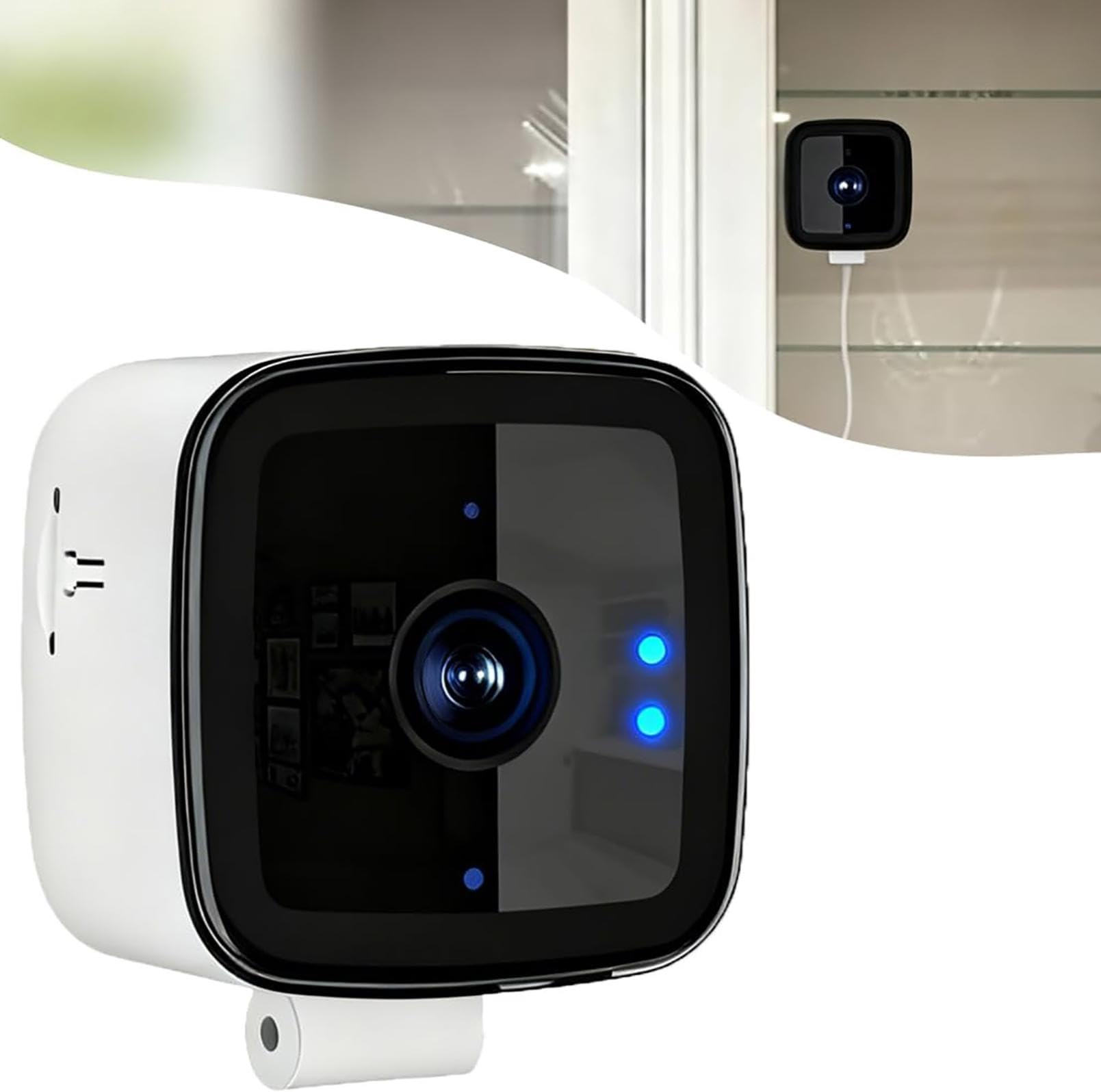 Safeview Window Camera, Safe View Cameras with Night Vision & Motion Detection, Protect Your Home, Window Security Camera, Security Camera for Garage House Security Outdoor & Indoor (64gb Memory Card)