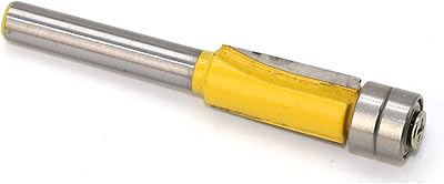Xianglaa-Router bit, Trim Router Bits for Wood Trimming Cutters with Bearing Woodworking Tool Endmill Milling Cutter 6mm Shank 1pcs