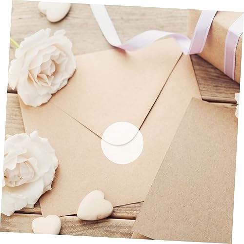 Miniatura 7 de Abaodam 3000 Pcs Transparent Sealer Gift Wrapping Sticker Party Favor Sticker Labels Adhesive Sticker Self Clear Envelope Mailing Dot Stickers Gift