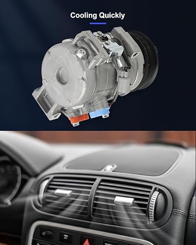 Miniatura 130 de ECCPP Compresor de CA 1999-2003 apto para Chevrolet Tracker para Suzuki Vitara 2.0L compresor de aire acondicionado