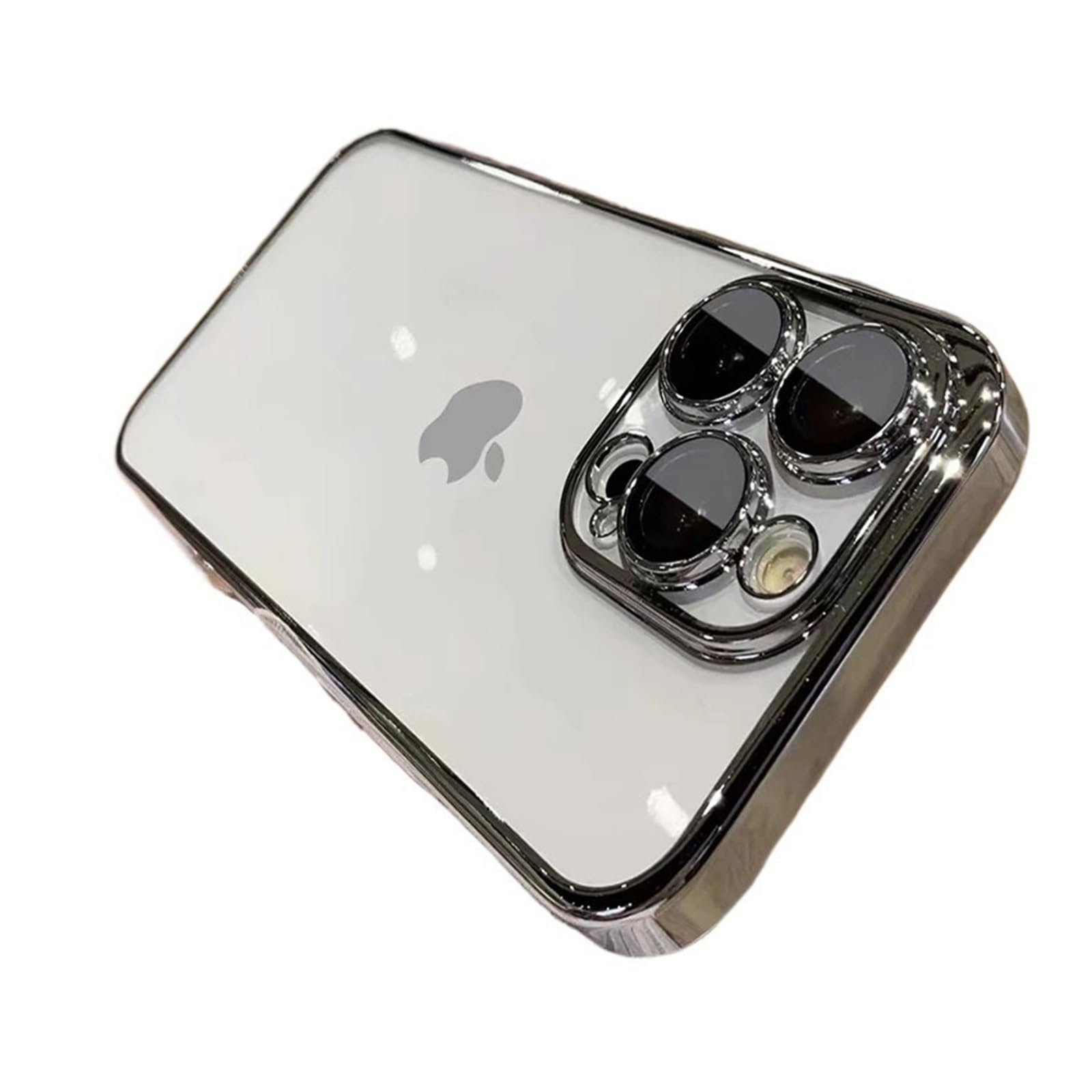 Amazon.co.jp: IPhone 15のための透明で明確なシリコーンの耐震性の箱 