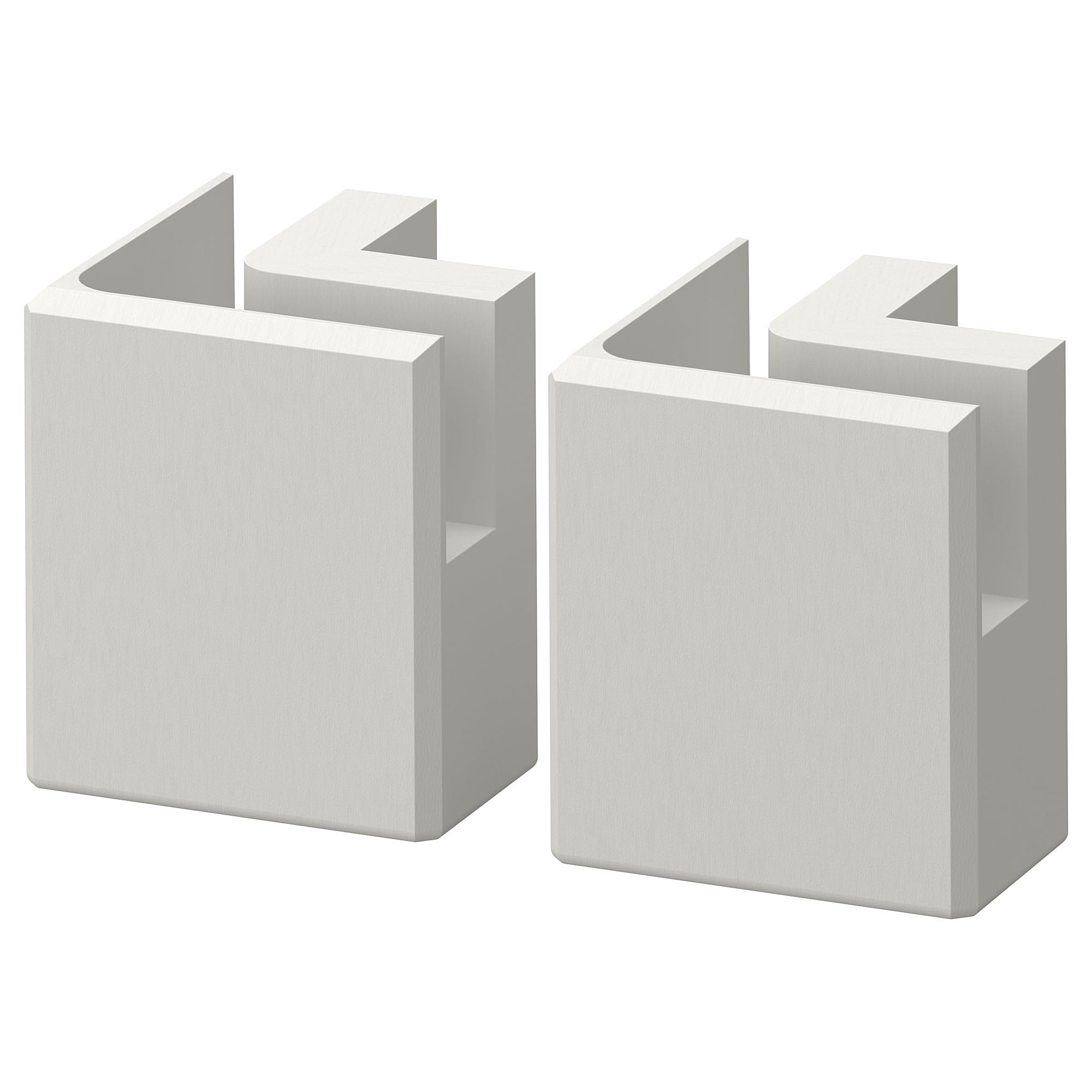 Pied d'angle LERHYTTAN ProTuning gris clair de 8 cm pour socle de cuisine