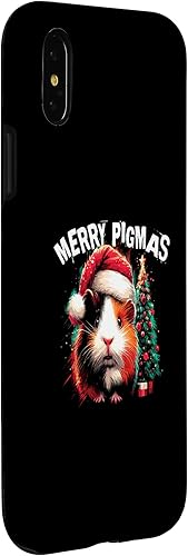 Miniatura 9 de iPhone 12 mini Merry Pigmas - Funny Guinea Pig Pun Christmas Xmas Lover Case