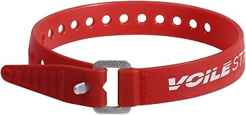 Voile Straps - 15" Aluminum Buckle Red