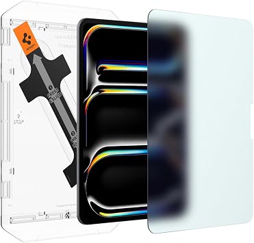 Spigen iPad Pro 11 (2025/2024) ile Uyumlu Defter Kağıt Hissiyatlı Ekran Koruyucu Paper Touch Pro EZ Fit Şeffaf - AGL07789 (Spigen TR Garantili)