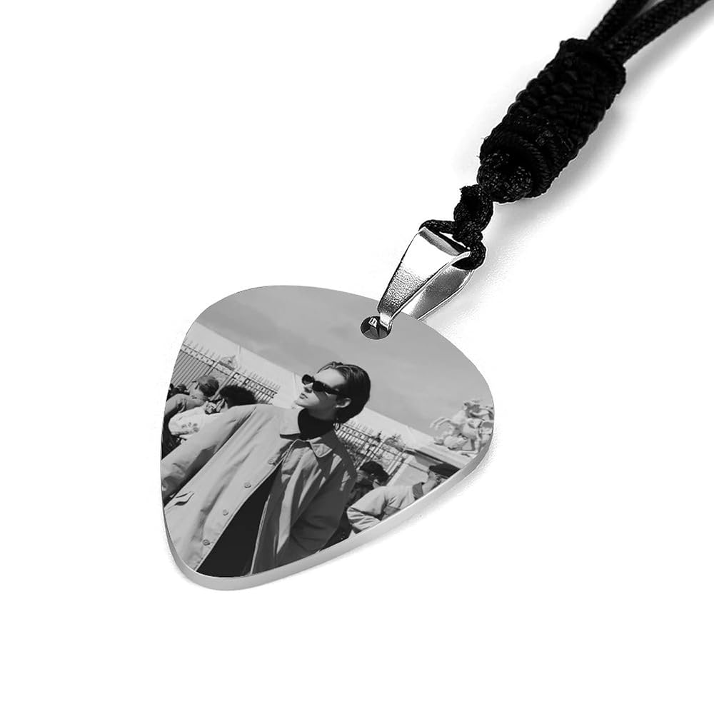 Amazon.com: FGHJ Custom Guitar Pick Necklace Personlized