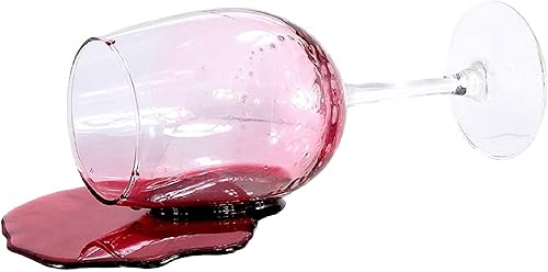 Miniatura 4 de 9 '' Copa derramada de vino tinto réplica Prop