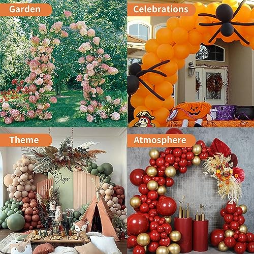 image for Mr.Ton Garden Arch Arbors, Trellis for Climbing Plants Outdoor 6-8ft, 