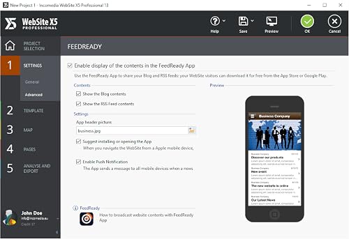 WebSite X5 Professional 13 [Téléchargement] – vue 4