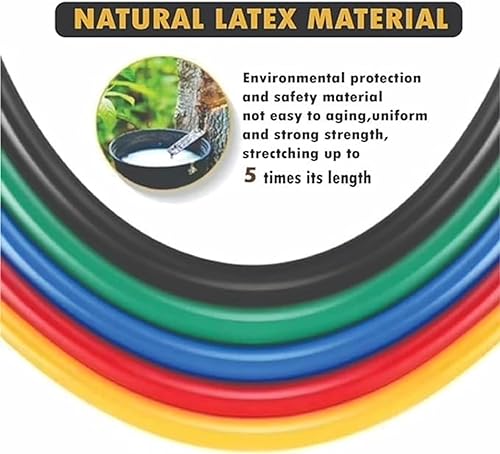 Miniatura 4 de Bandas de resistencia con asas - Anclaje de puerta y correas de tobillo para equipo de entrenamiento de piernas