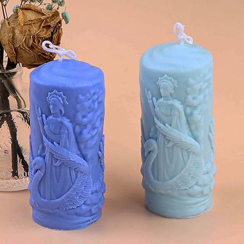 Miniatura 9 de Grainrain Molde de vela 3D para gato Chinchilla, molde de jabón de silicona para manualidades, cera de soja, resina epoxi (SXY202)