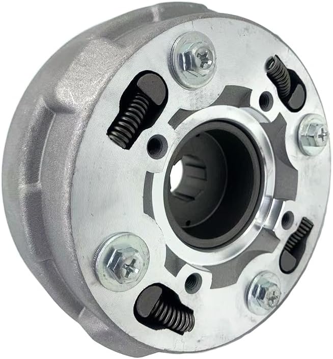 17 Teeth Clutch Assembly for Semi Auto 50cc 70cc 90cc 110cc 125cc ATV Quad Go Kart Dirt Bike Engine,Powersports Clutches for Roketa Kazuma JCL NST SUNL Taotao (17 Teeth)