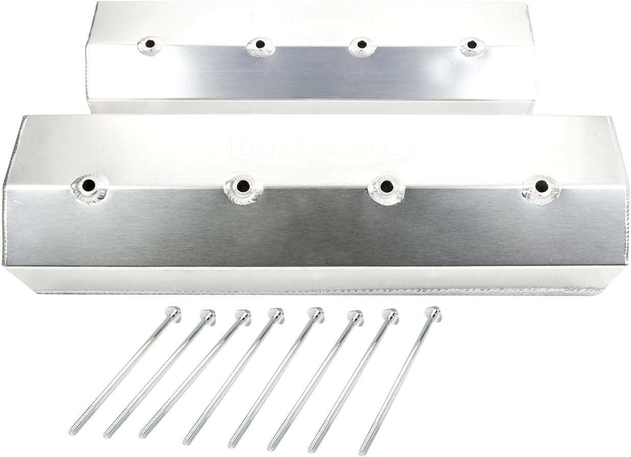 Milodon 85905 SBC Fabricated Aluminum Valve Cover without