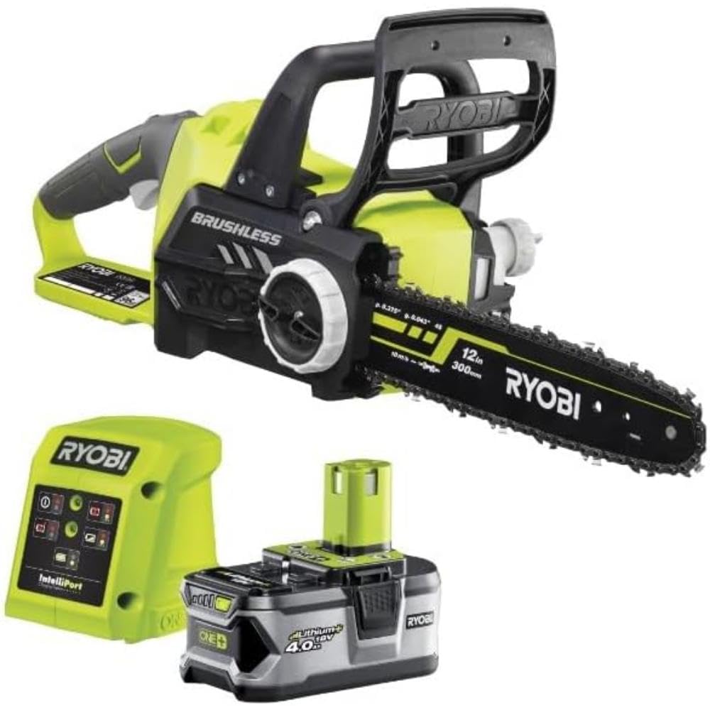 Ryobi RCS1830-140B 18V ONE+ Cordless 30cm Chainsaw Kit With Battery And Charger
