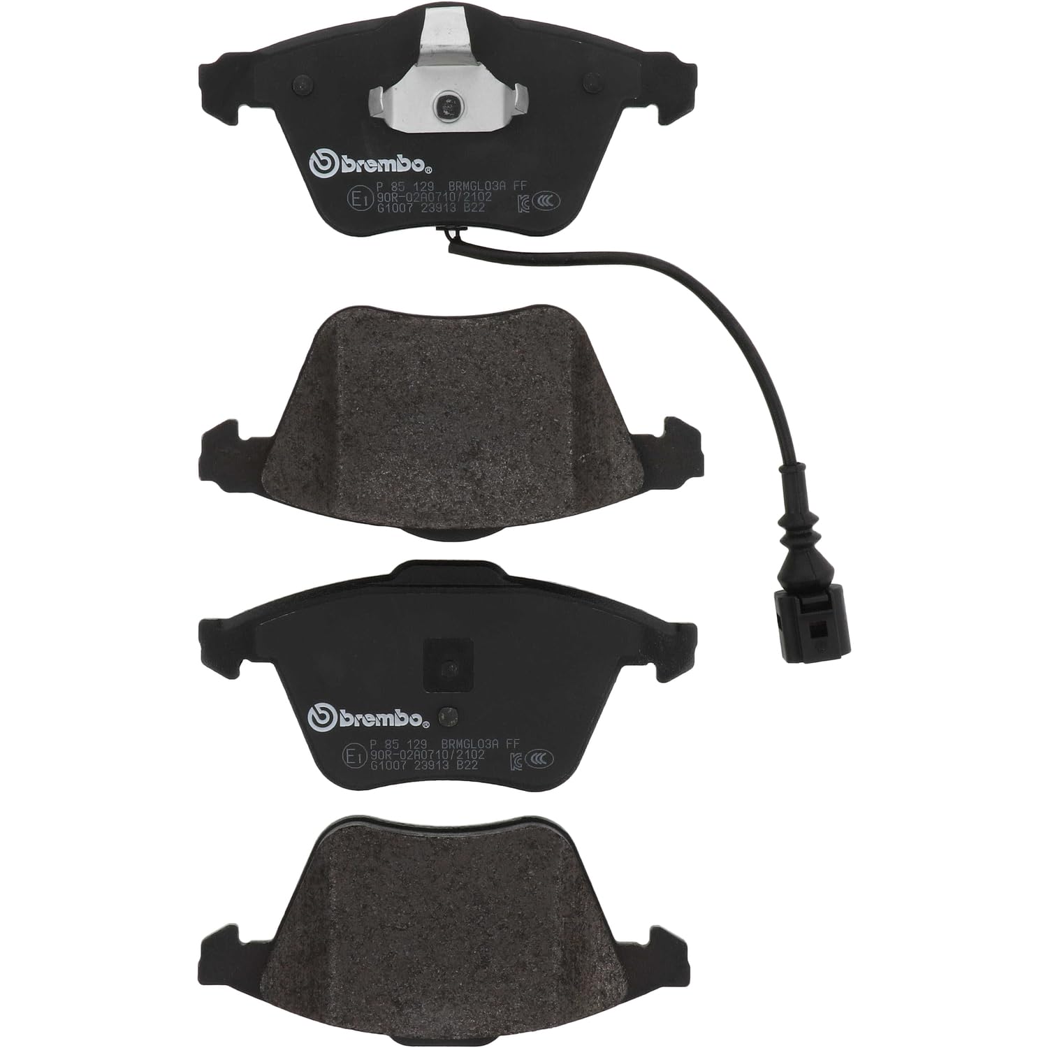 Brembo P85129 Front Disc Brake Pad - Set of 4