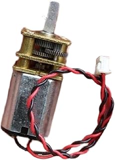 ELLANA Powered Mini N20 Reduction Motor, Miniature All-Metal Gear Reducer DC3V 3.7V 5V 6V 9V, DC Smart Toy Car Small Robot Small Motor Torque Gear