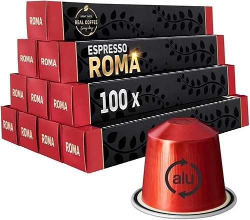 &lsquo;Roma&rsquo; Strong Espresso Coffee Pods for Nespresso Origina