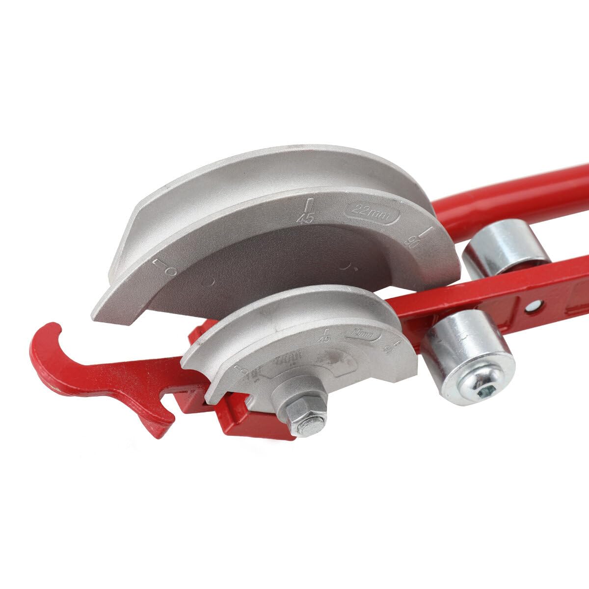 2 in 1 Curvatubi Manuale A 180 Gradi, Piegatubi Manuale per Tubi in Rame e Tubi in Alluminio da 15 mm e 22 mm, per Riparazione di Sistema di Condizionamento
