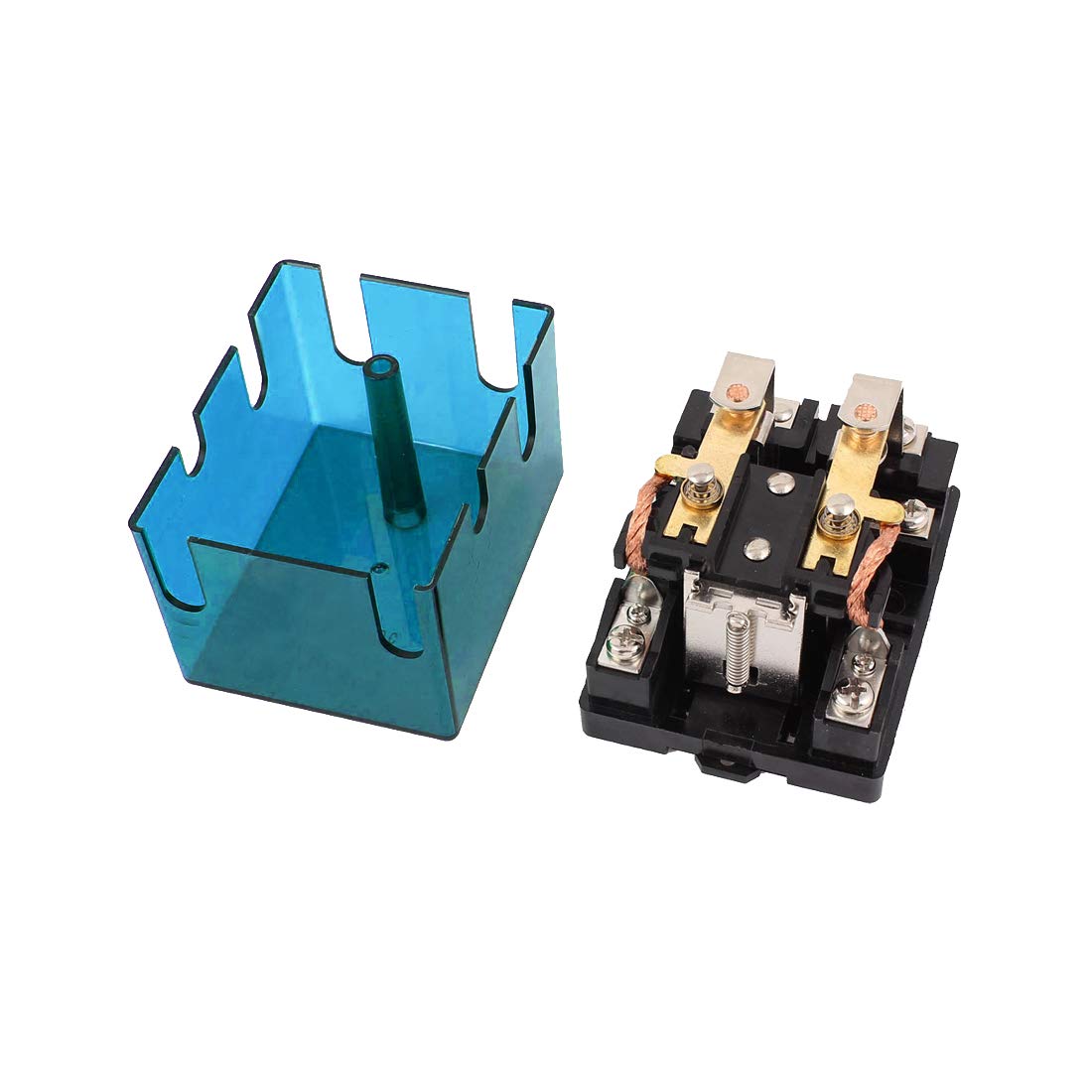 uxcell JQX-62F-2Z DC 24V Coil DPDT High Power Relay, 80A/240VAC, 28VDC