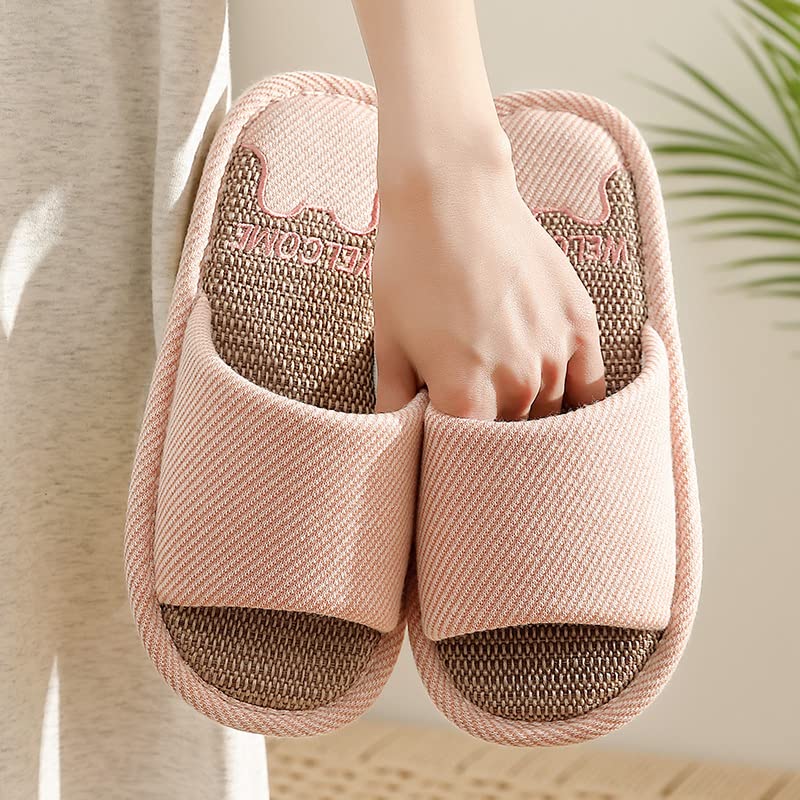 Slipper for Women Men indoor Bedroom Slippers for Guest4