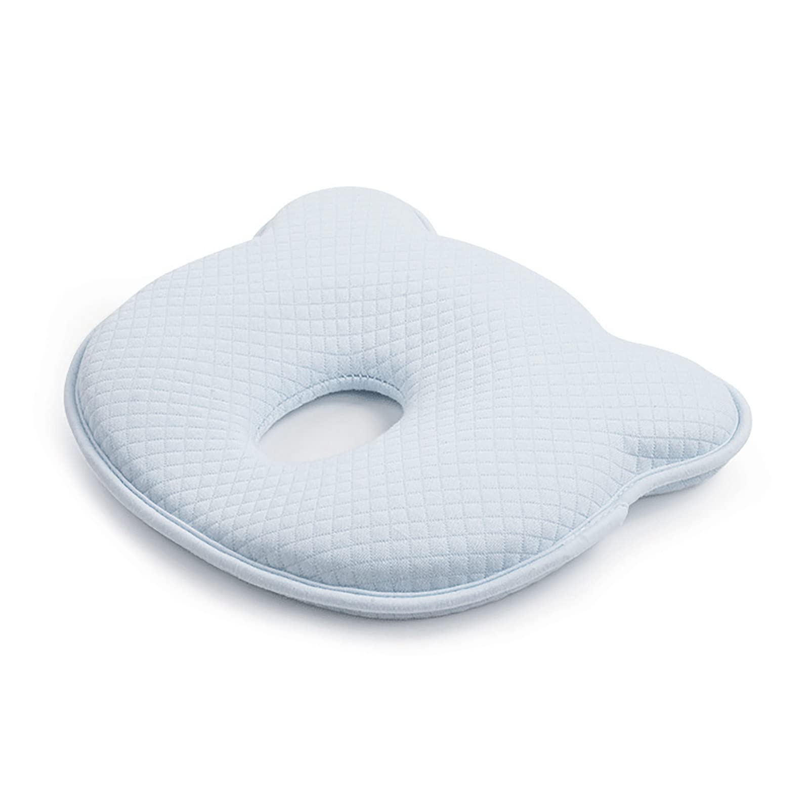 Tbest Baby Shaping Pillow with Moisture Wicking Fabric (Blue)