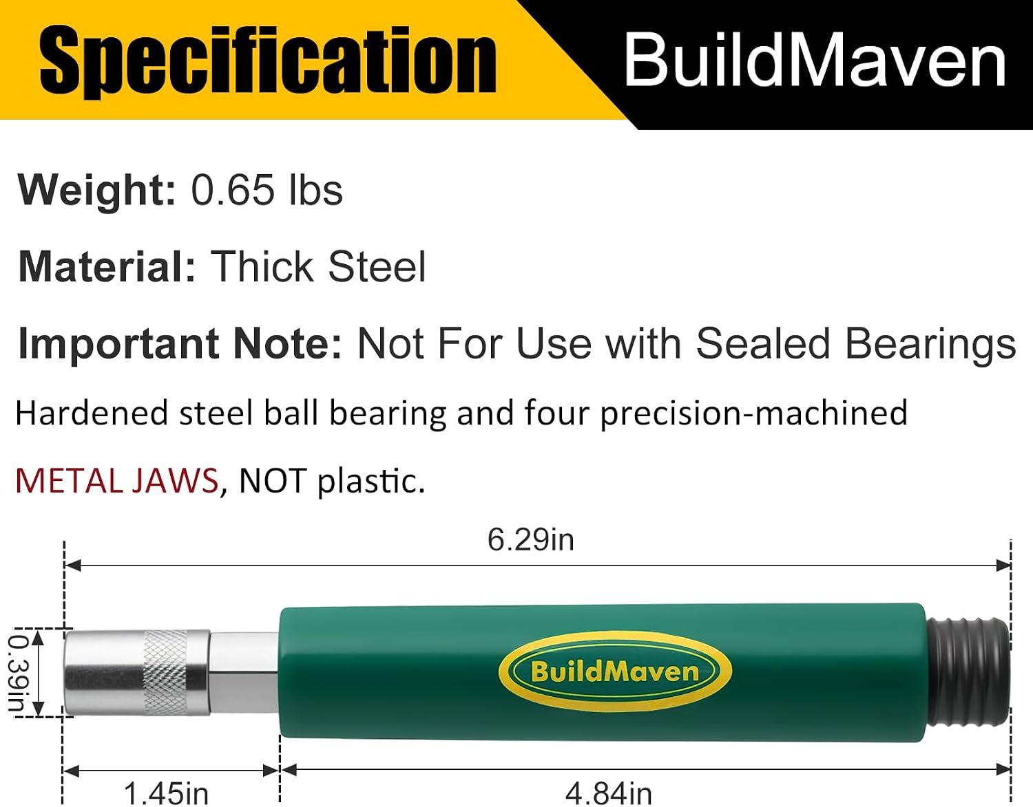 Grease Fitting Cleaning Tool -Grease Zerk Cleaner, Zerk Fitting Cleaning Tool, Remove Old Dried Grease from Fittings, Pins, Shafts, Bushings, and Joints (Green)