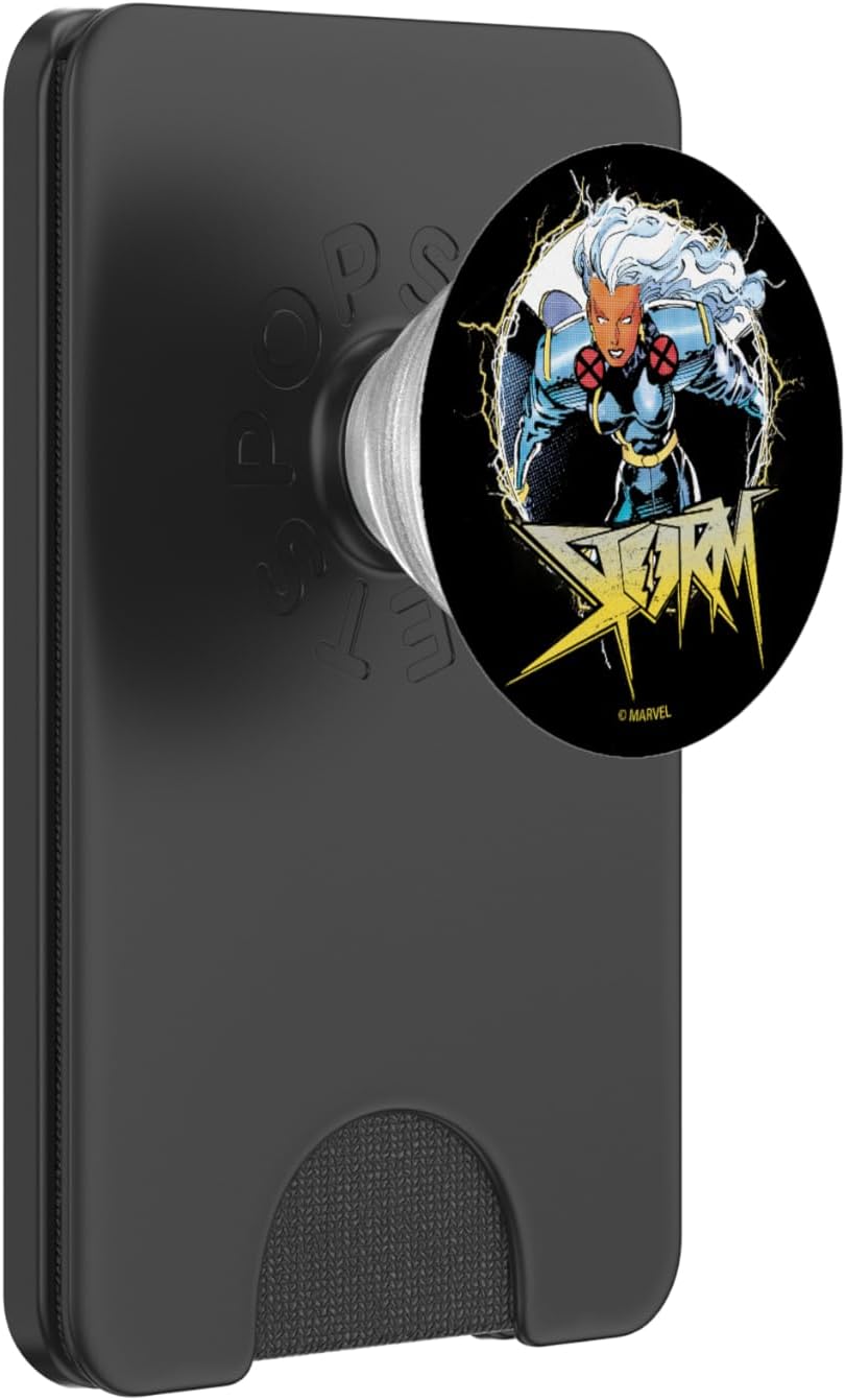 Marvel X-Men Storm Action Pose Logo PopSockets PopWallet for MagSafe
