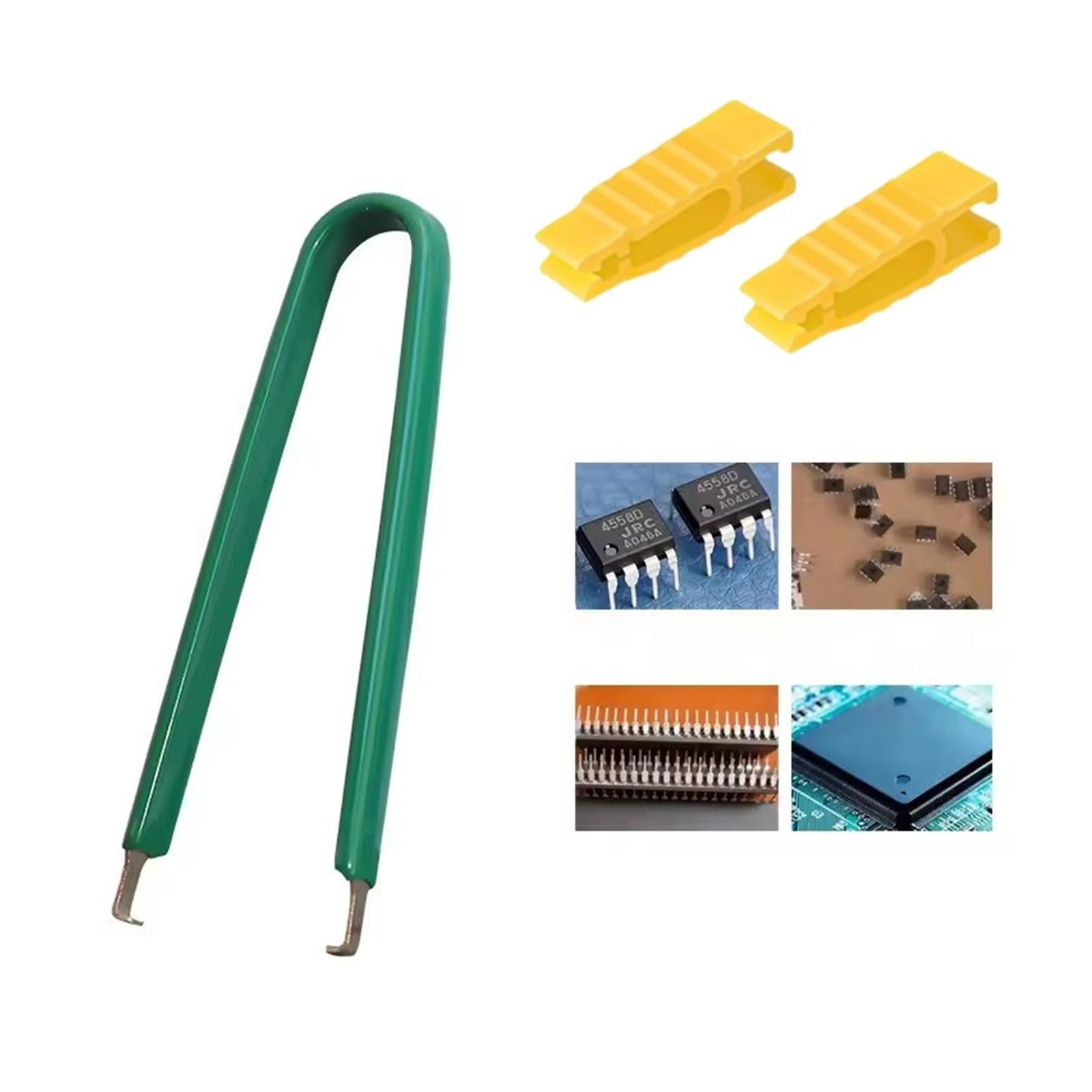 Fuse Extractor de clips de fusibles para coche, herramienta para hoja para mini (verde)