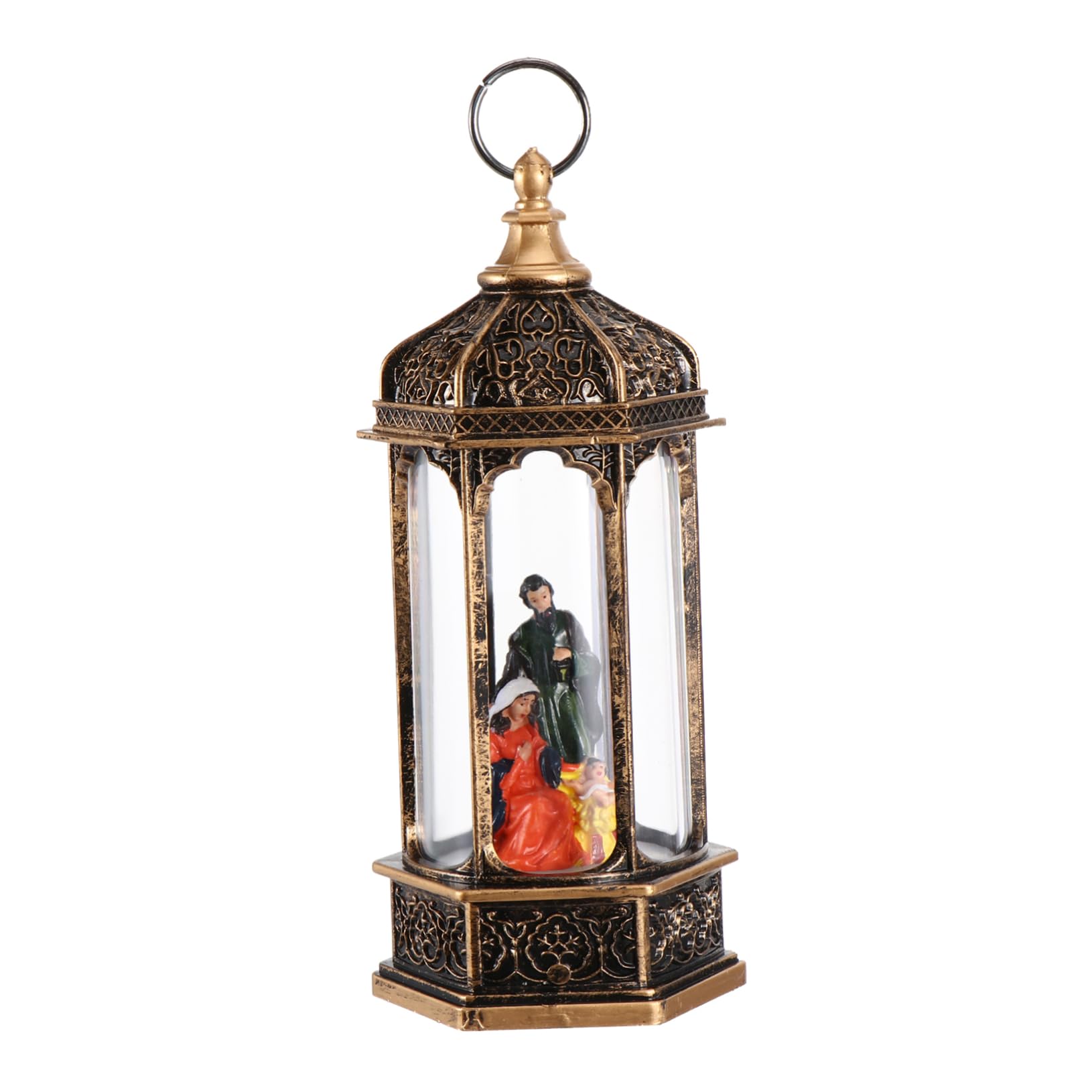 Uonlytech Retro Christmas Lamp Chic Desktop Light for Holiday Decor Festive Tabletop Night Lamp for Ktv Bars and Home Decoration