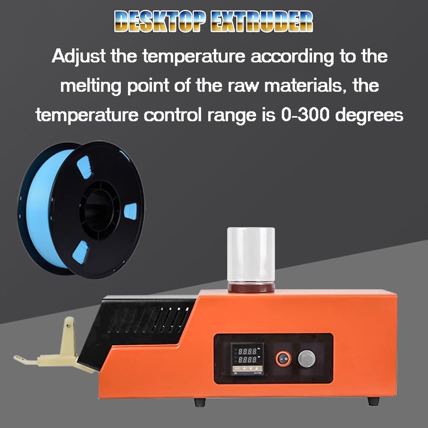 Estrusore Per Filamento Per Stampa 3d, Riciclatore Di Filamento Per Stampante 3d, Velocità Regolabile, Da 300 Mm/min A 650 Mm/min (velocità Regolabile), Per Materiali Pla, Abs, Pva