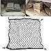 Produktbild Auto Gepäcknetz, Auto Cargo Universal Kofferraumnetz Schutznetz Elastisch Kofferraum Aufbewahrung Netz aus Nylon 110X70CM für meisten Fahrzeugtypen mit Aufbewahrungstasche