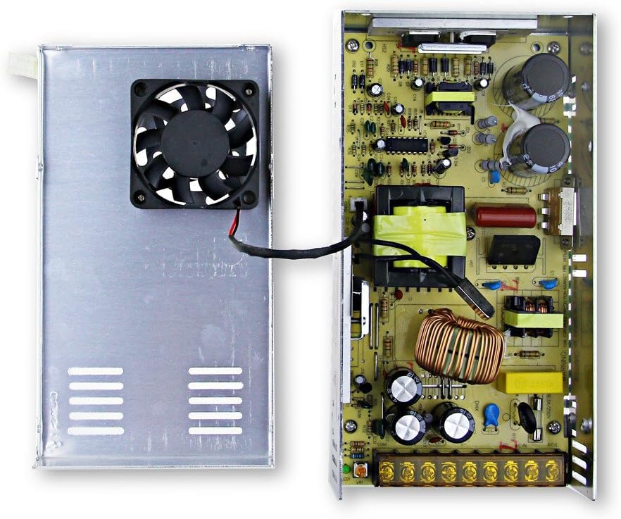 Image of ALITOVE DC 24V Universal Regulated Switching 15A 360W Power Supply Transformer Adapter LED Driver 110V /220V AC Input for LED Strip CCTV Radio (2 Pack)