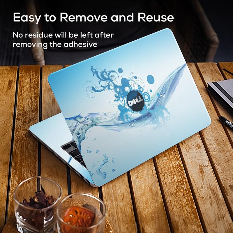 Image of Galaxsia DSGN 305 Full Body Laptop Skin Bubble-Free| Laminated & Removable | HD Quality Sticker for Laptops Upto 15.6 Inches Compatible with DELL