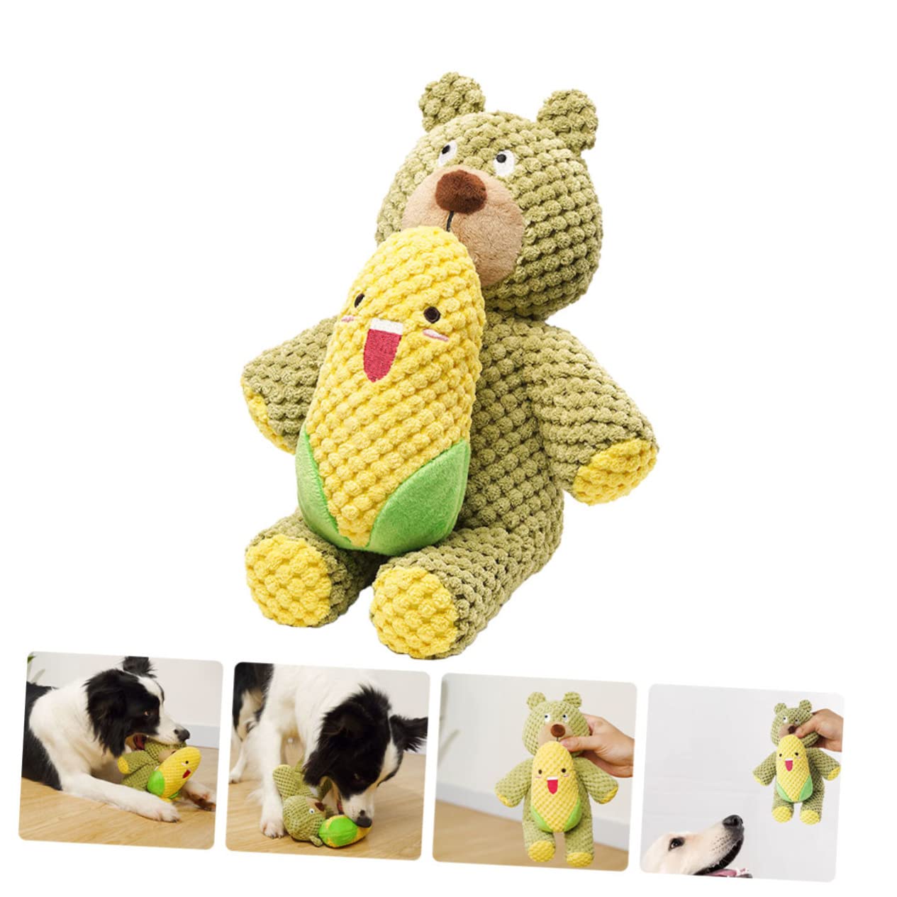 INOOMP 3stücke Hundespielzeug Aus Quietschendes Kauspielzeug Für Welpen Und Große Hunde Robustes Und Interaktives Spielzeug Intelligenz Und Zahnpflege Für Kleine Und Mittelgroße