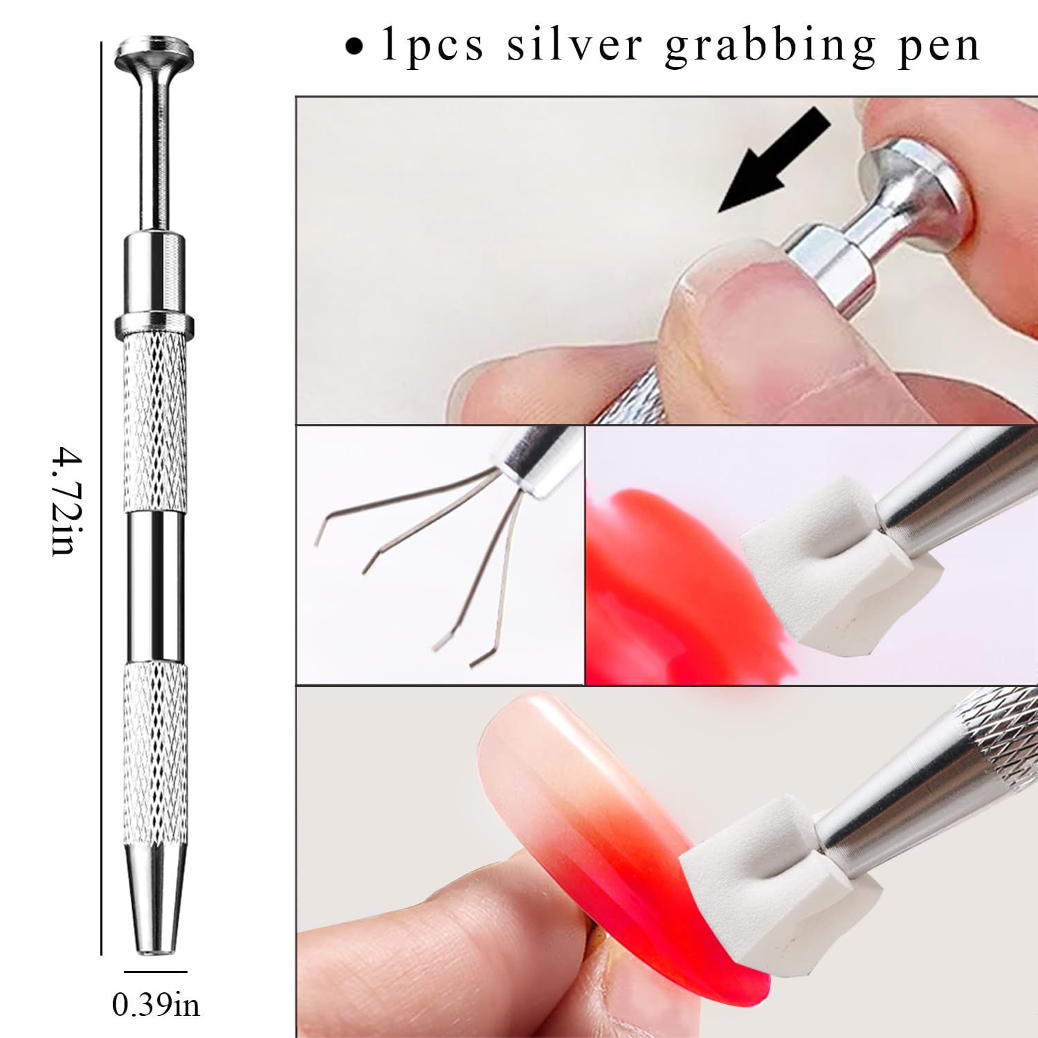150 spugne morbide per unghie per mini spugne Ombre Nail Art con penna a sfera, pennello sfumato Aura Nail per spugna per smalto gel con 50 pezzi di carta per palette di smalto