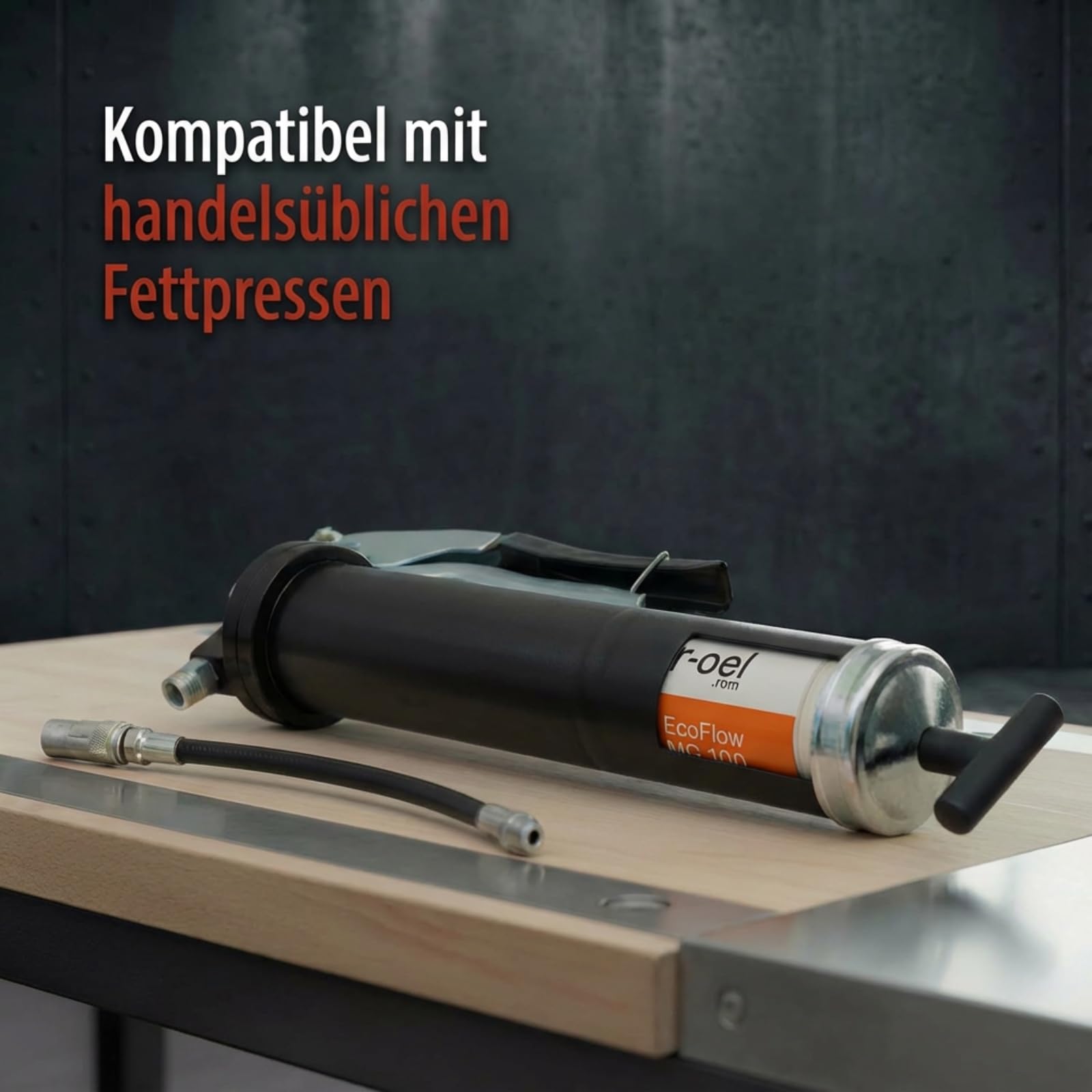 EcoFlow MG 100 Schmierfett – 12 x 400g. Kartusche | Hochleistungs-Mehrzweckfett für Gleit- & Wälzlager | haftstark, alterungsbeständig, korrosionsschützend – für Maschinen & Baumaschinen