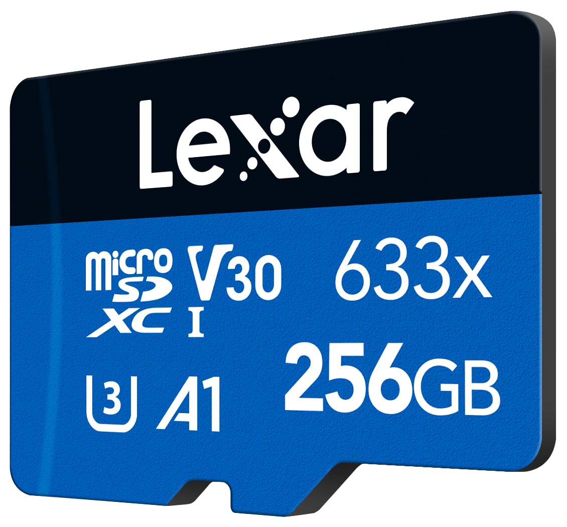 LEXAR 633X MEMORIA FLASH 256 GB MICROSDXC CLASE 10 UHS-I