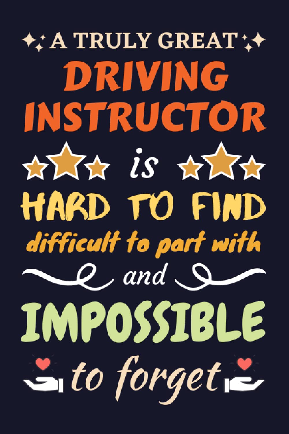 Driving Instructor Gifts: Blank Lined Notebook Journal Diary Paper, a Funny and Appreciation Gift for Driving Instructor to Write in