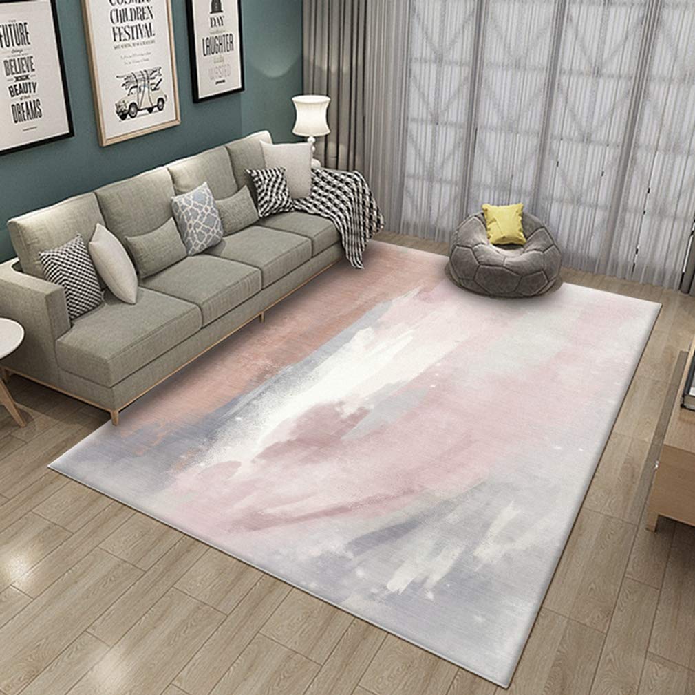 Buy MOXIC Soft Abstract Art Living Room Area Rugs Rectangular Children Crawling Bedroom Rug Fleece Anti-Slip Carpets Nordic Modern 3D Home Decor Mats Indoor Outdoor Runners Nursery 3' X 4' — BookShops.in