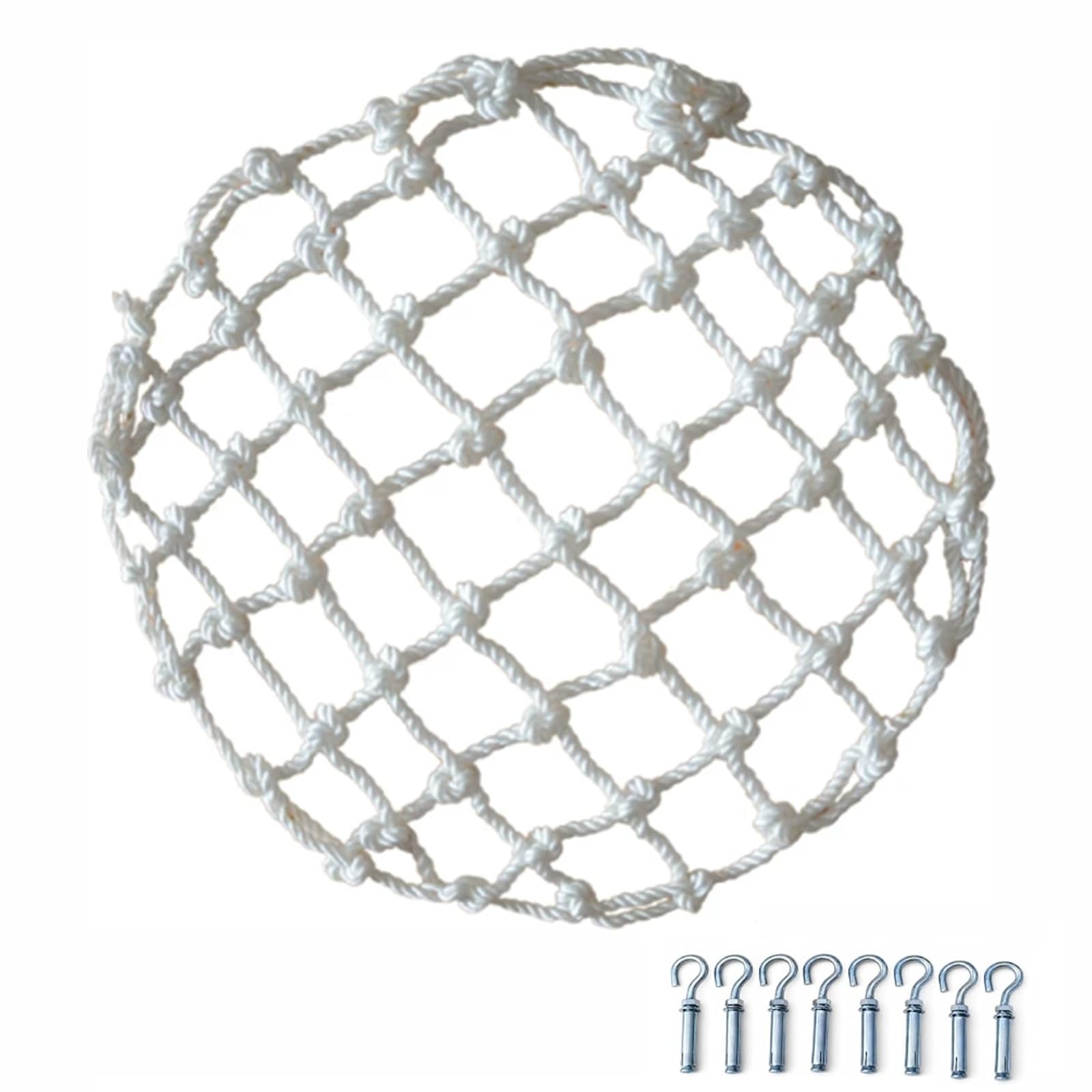 Schacht Absturznetz Runde Brunnenschutznetze/Gegen Herabfallende Gegenstände | Schachtabdeckungsnetz Für Klärgrube(Dia-56cm/22inch)