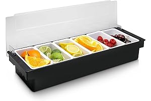 Ice Cooled Pizza Topping Organizer