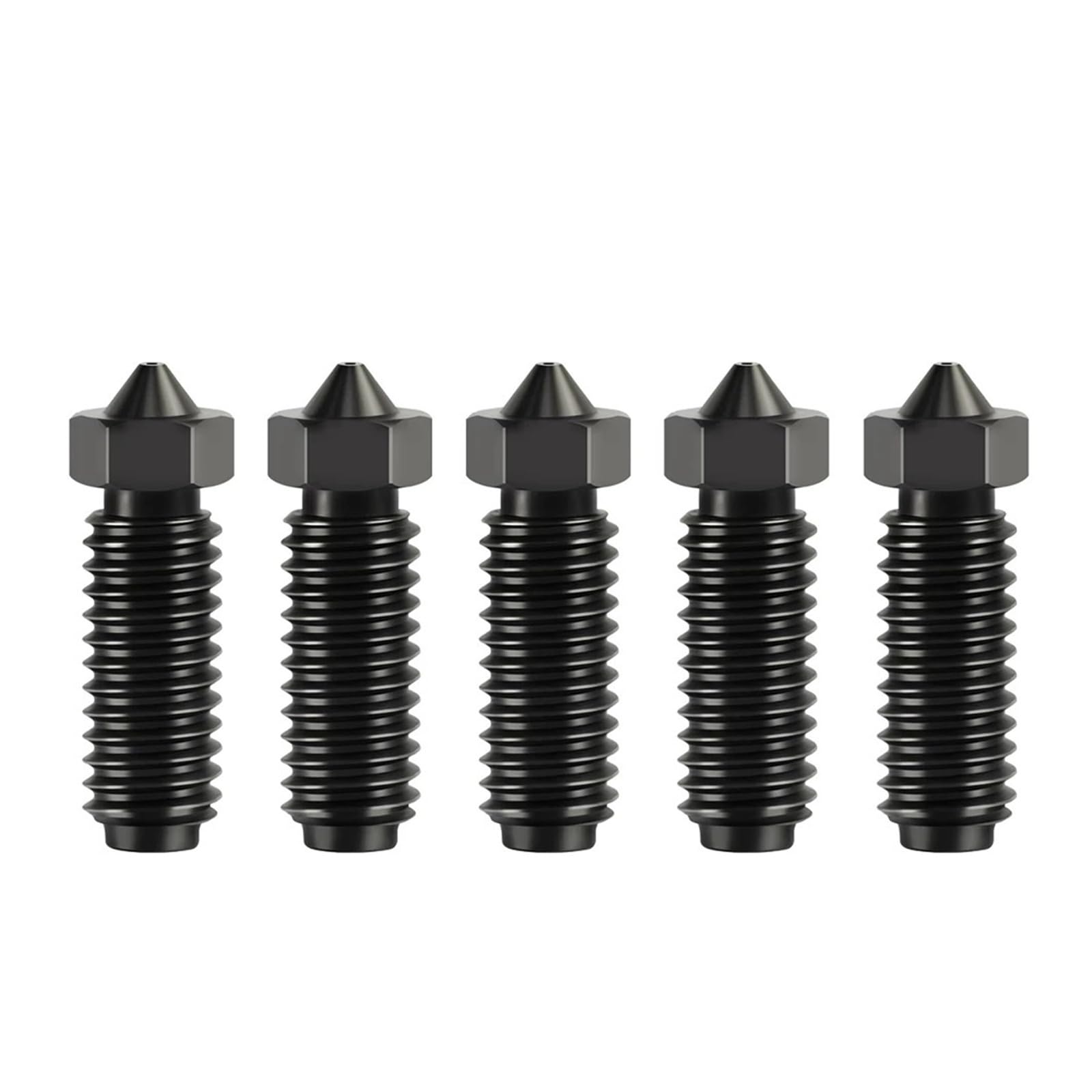 Dysza ze stali hartowanej, Dysze do drukarek 3D Mosiądz Stal hartowana Do Kobra3 0,2-1, mm 1-5 szt | Hard-246810,5 pcs