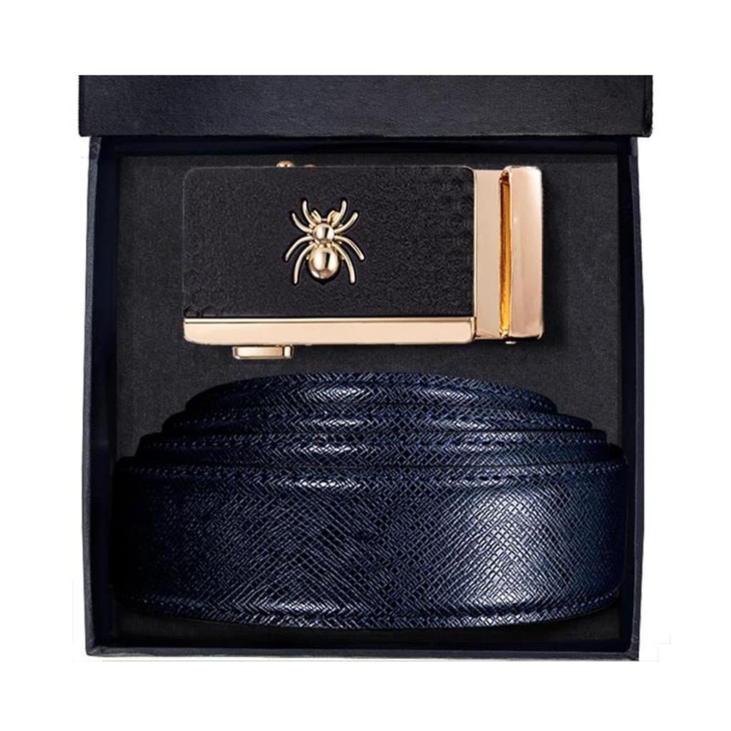 Ceinture cuir homme automatique ajustable pour jeans et pantalons habillés en taille 120 130cm