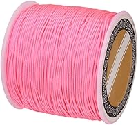 Vista 39 de Cheris - Cuerda de nailon para abalorios de nailon de 0.031 in, color azul, hilo de macramé, para hacer joyas, suministros de envoltura Kumihimo