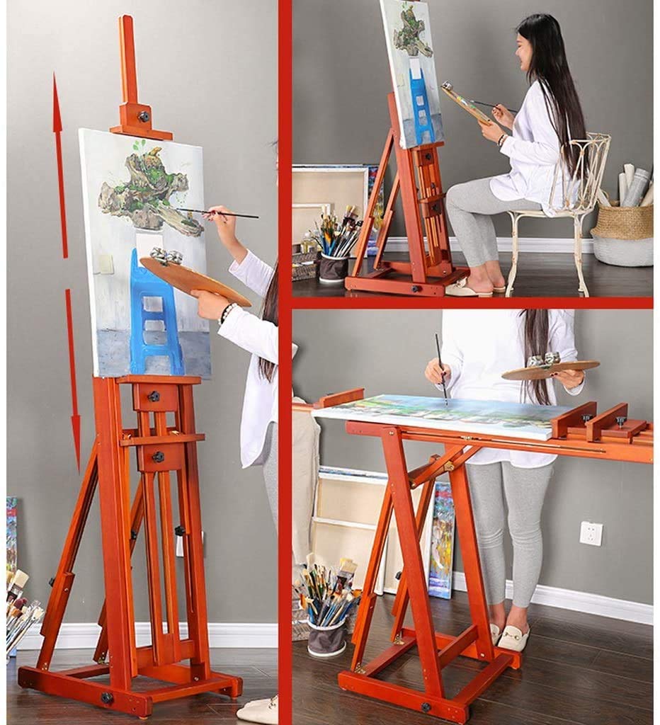 Amazon.co.jp: 大型イーゼル フロアディスプレイ 木製絵画