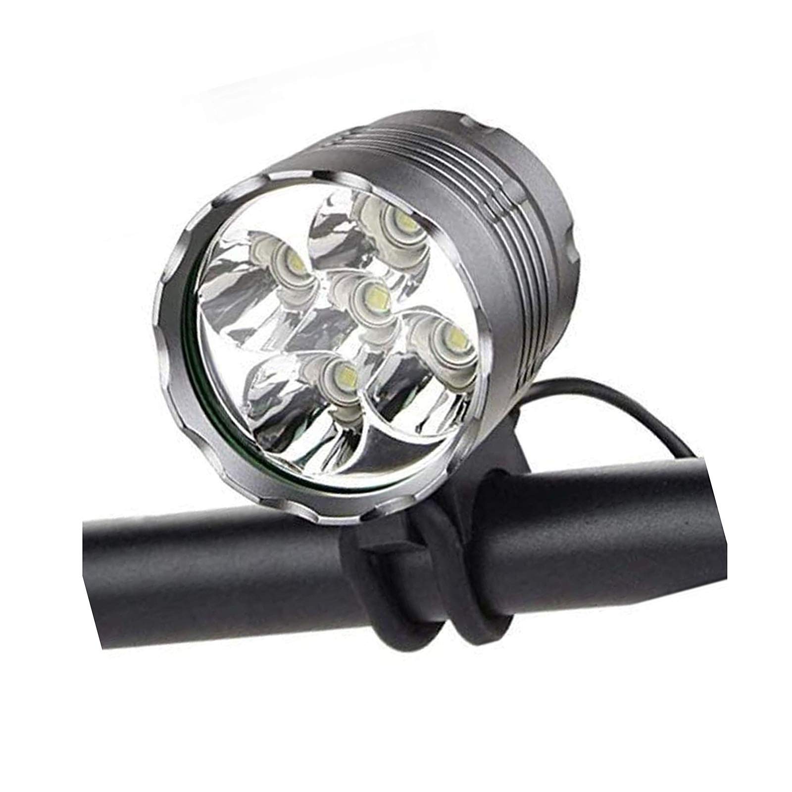 EISTEE Luces de Bicicleta, Luces de Bicicleta, Luces de Bicicleta, luz de Bicicleta 6000 lúmenes 5 Faros de Bicicleta Led Impermeable Frente de montaña
