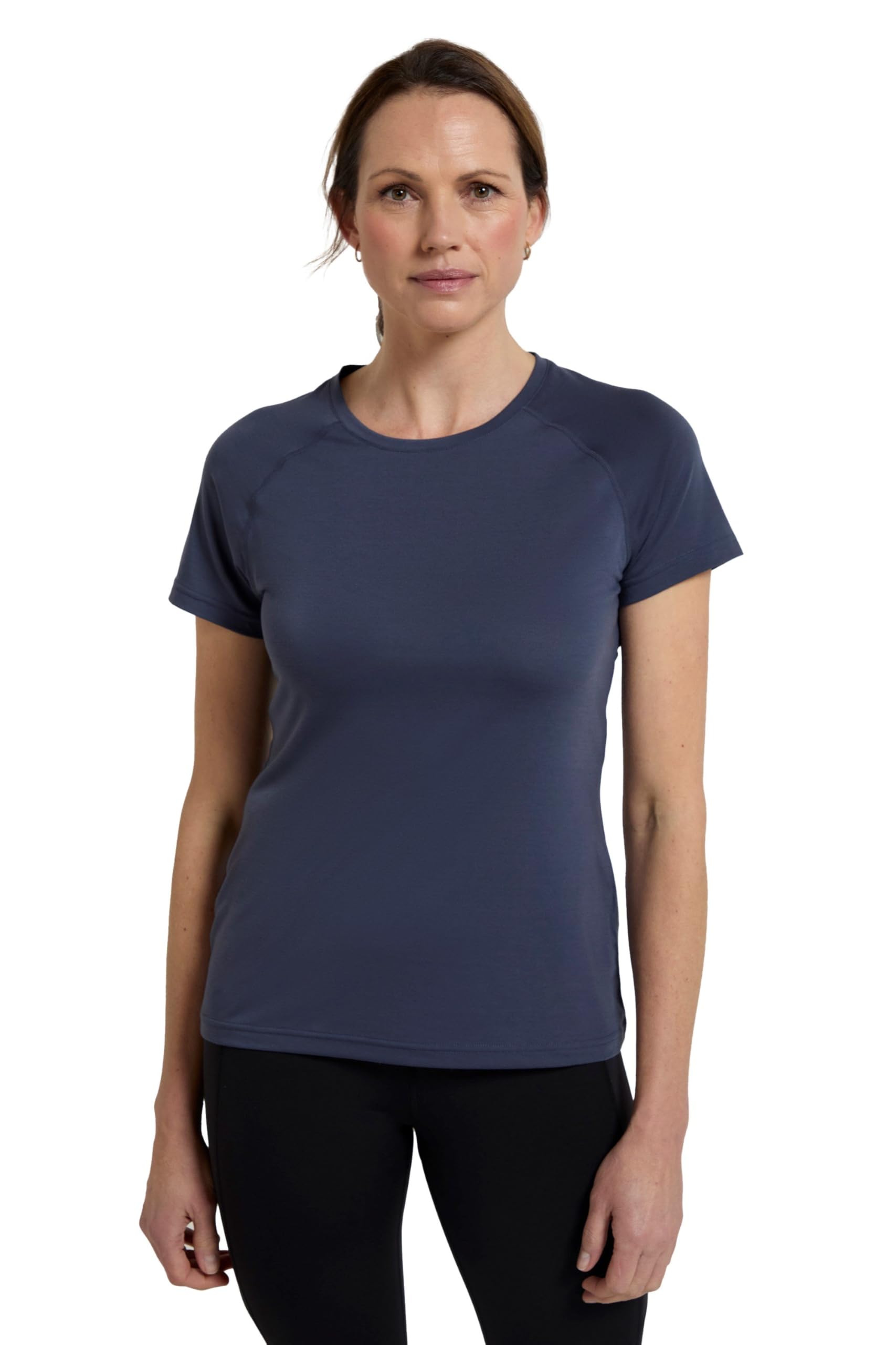 Mountain Warehouse Quick Dry Womens IsoCool T-Shirt Dark Grey 14