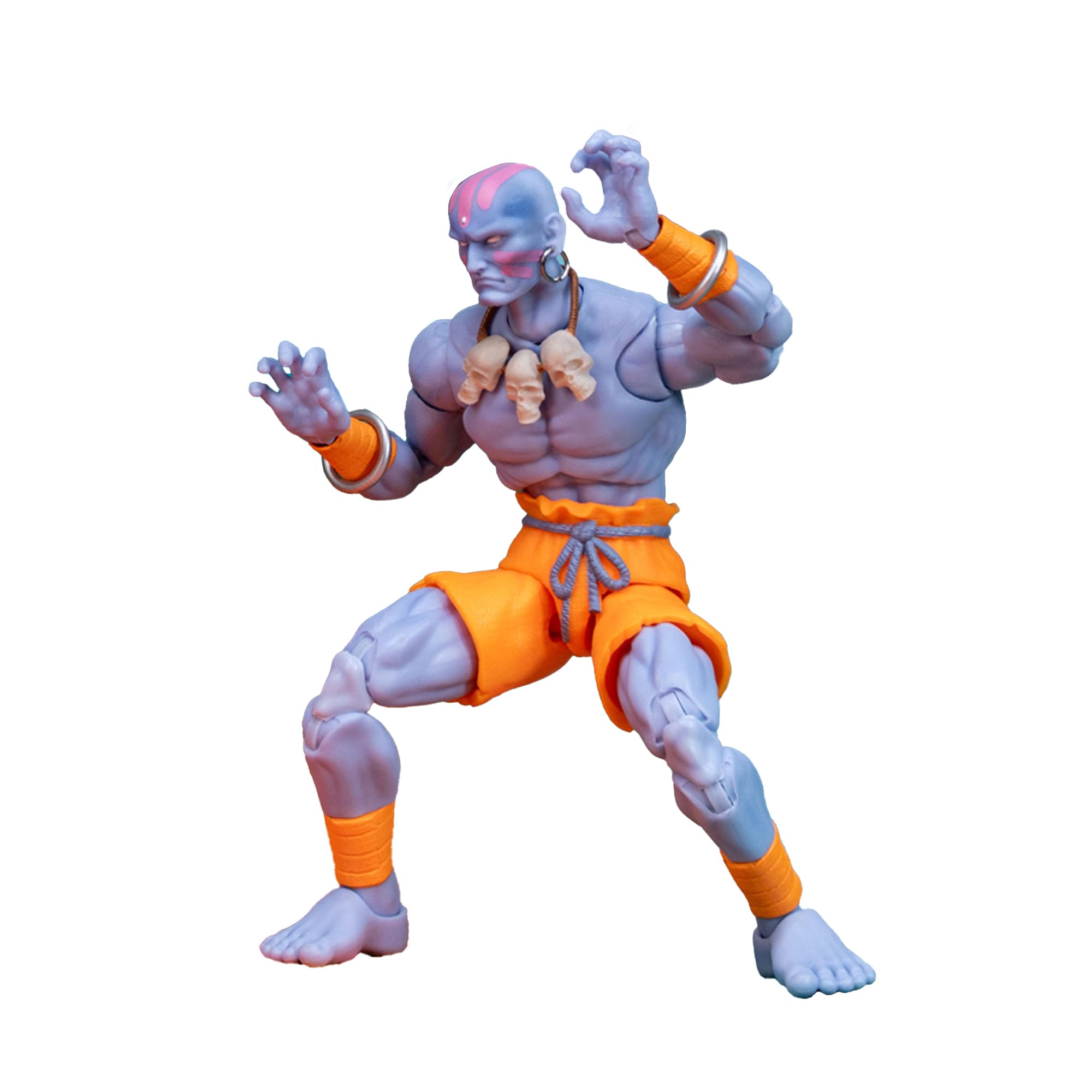 Jada Street Fighter II Figure Dhalsim Player 2 Deluxe Limited Edition Next Level 1:12 Scale 17 cm Interchangeable Accessories Official License (9336690314R00)