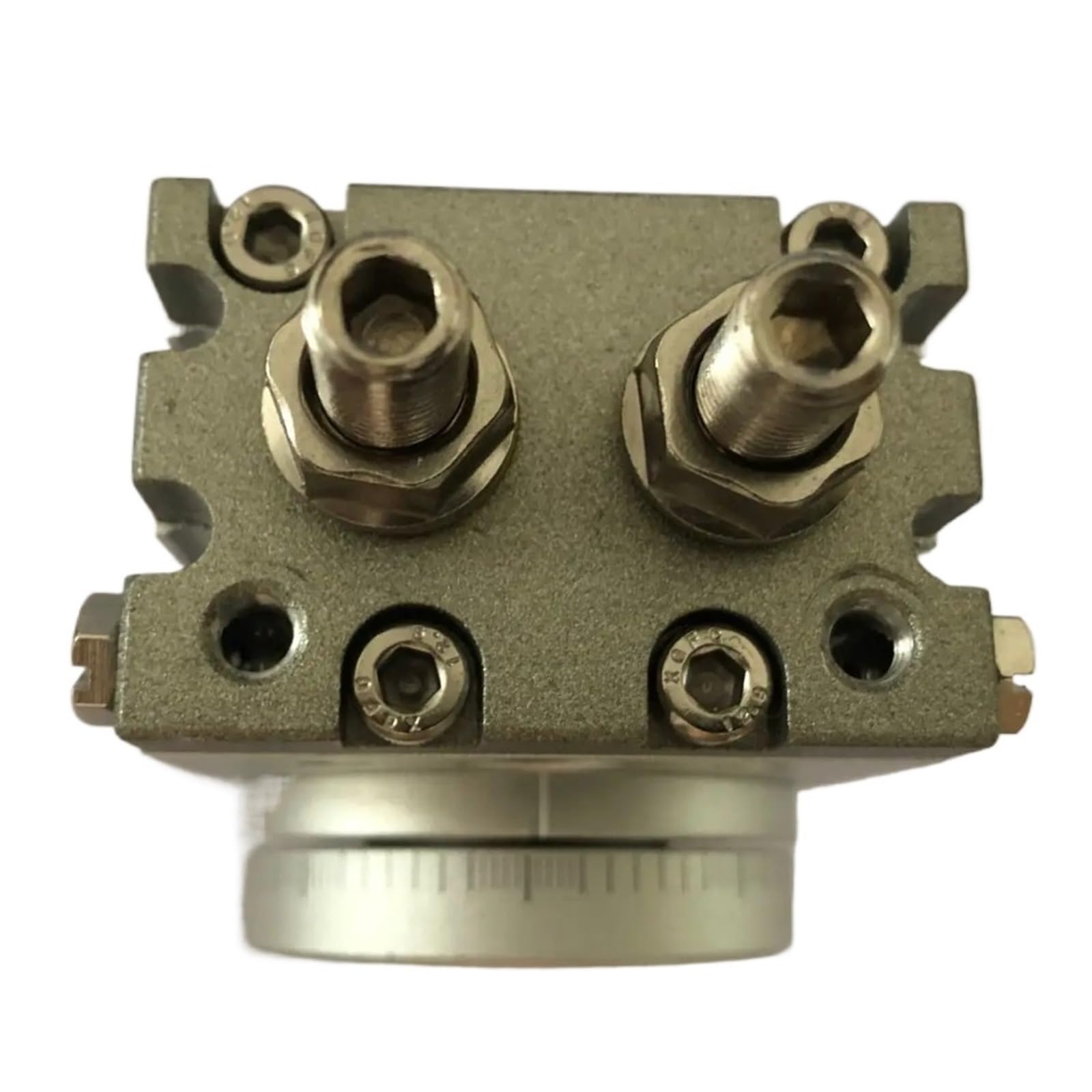Cilindro Giratorio Neumático Del Actuador De Mesa Aire Doble Efecto MSQB-10A/MSQB-10R Con Amortiguador Interno Funcionamiento Preciso Suave(MSQB-10A)