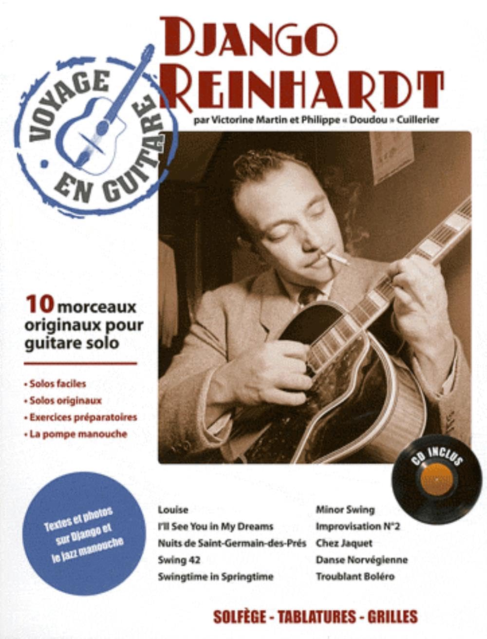 Voyage en Guitare Django Reinhardt un recueil de partitions pour collectionneur